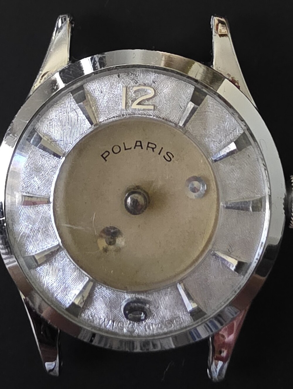 Vintage Polaris Swiss Mystery Dial Watch FOR PARTS OR REPAIR
